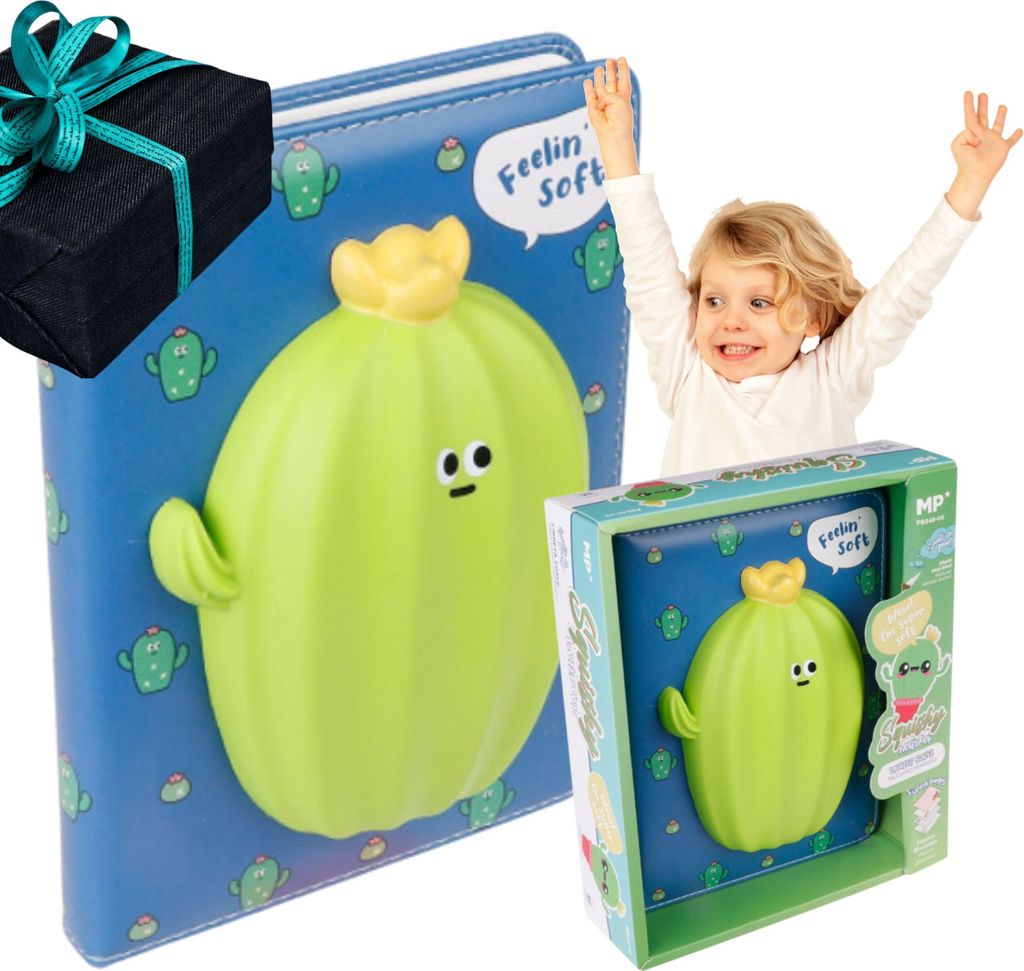 Notizbuch / Squishy Tagebuch - Kaktus Produktbild 
