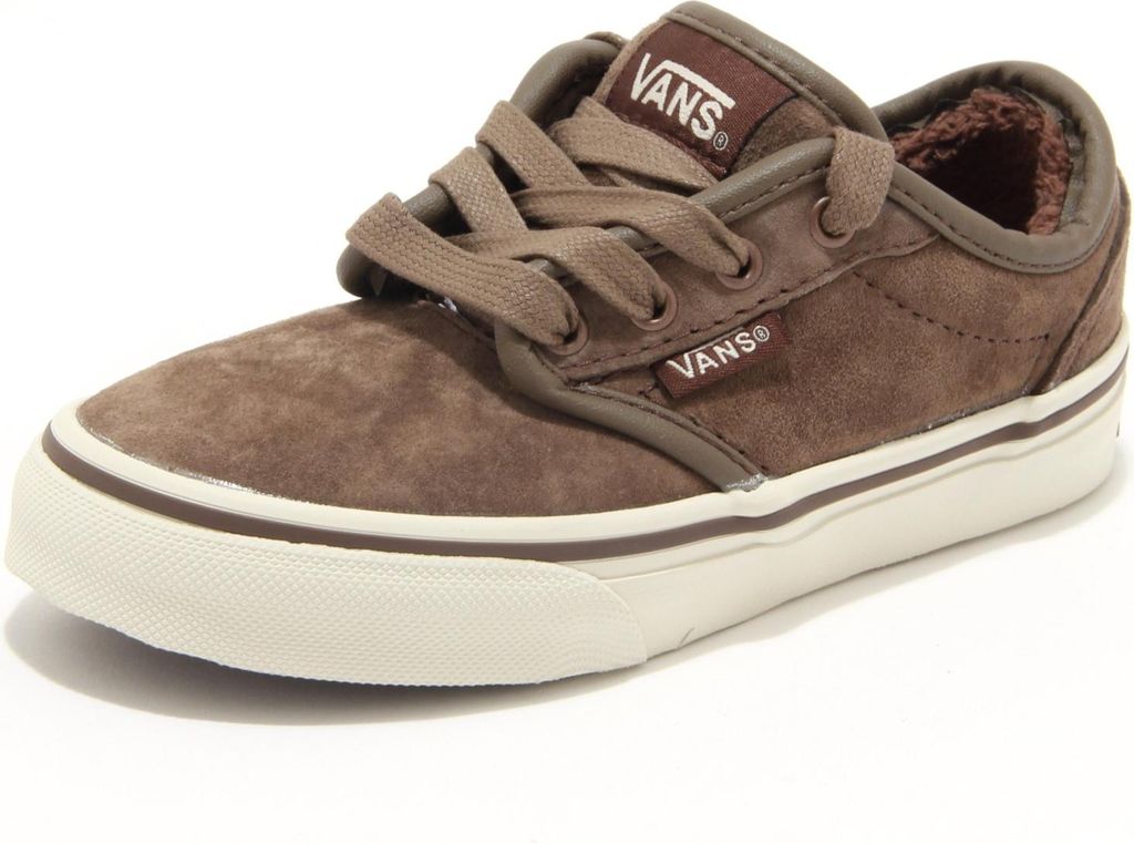 4979L Sneaker VANS INSIDE ECO FUR braun aiwood Schuh kid