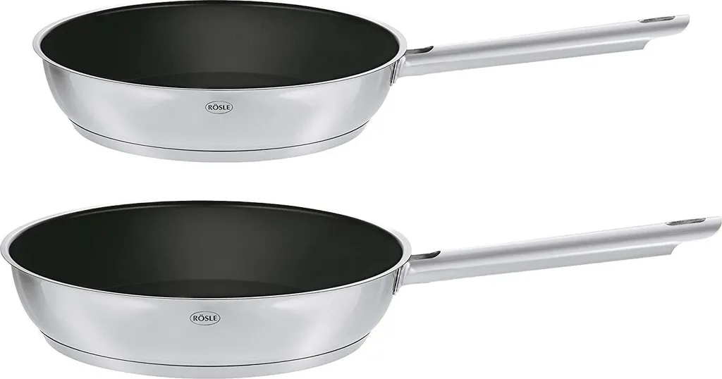 Rösle Elegance Set 2 Padelle Inox - Design e Salute in Cucina