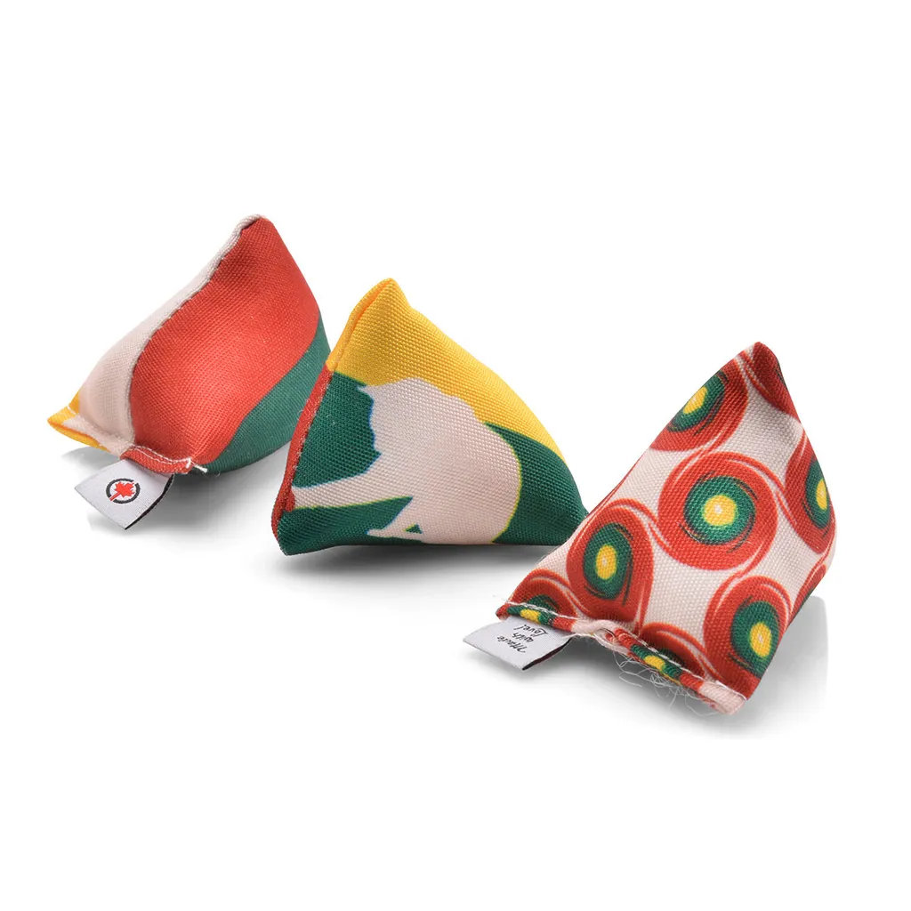 Offerta Set 3 Cuscinetti Gatto Canadian Cat Reggae Line - Catnip! - 1