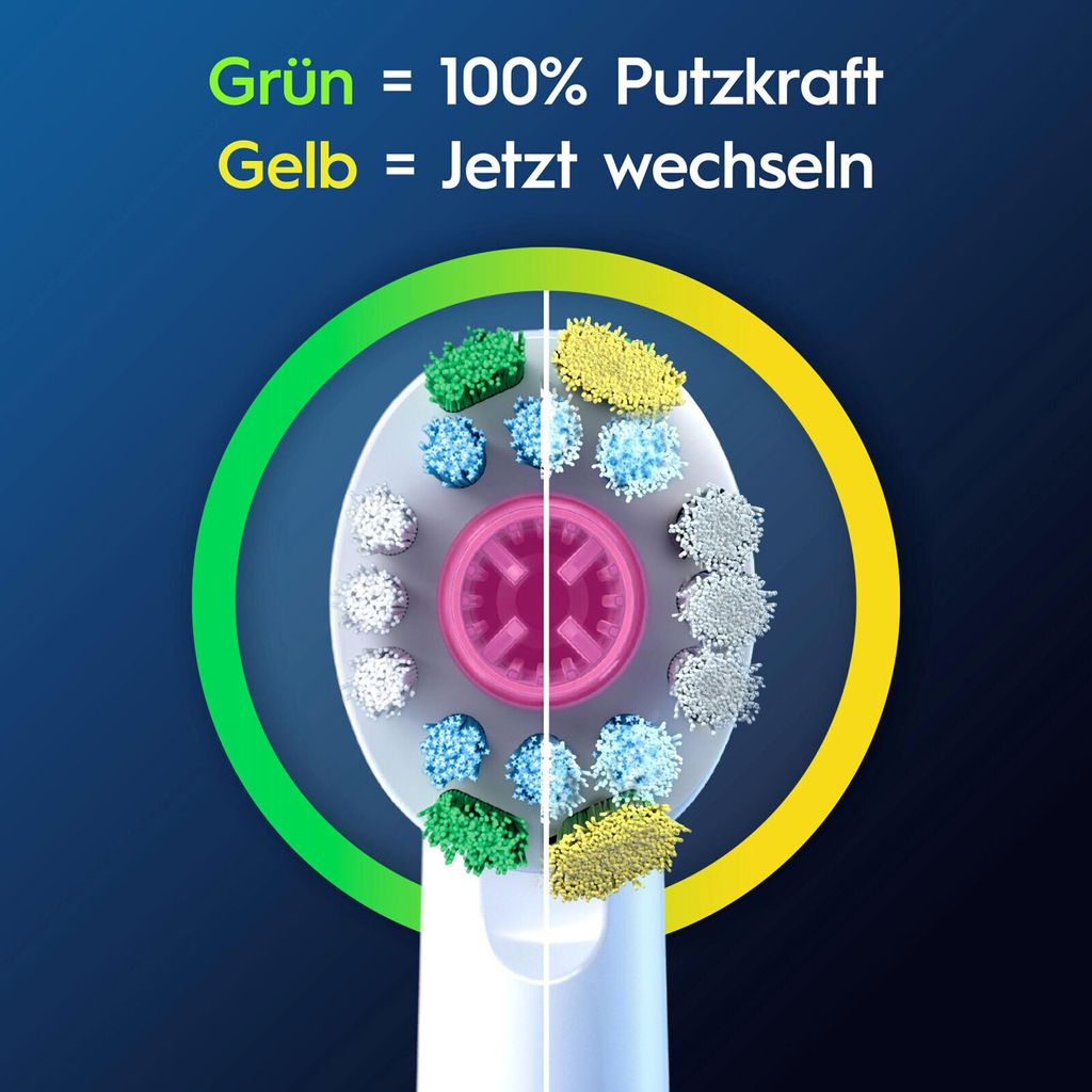 Oral-B Aufsteckbürsten Pro 3D White 4er Produktbild 6