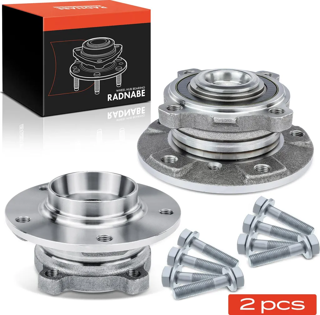 2 Moyeu Roulement Essieu Avant BMW E60 E61 E63 E64 Renforcé Frankberg