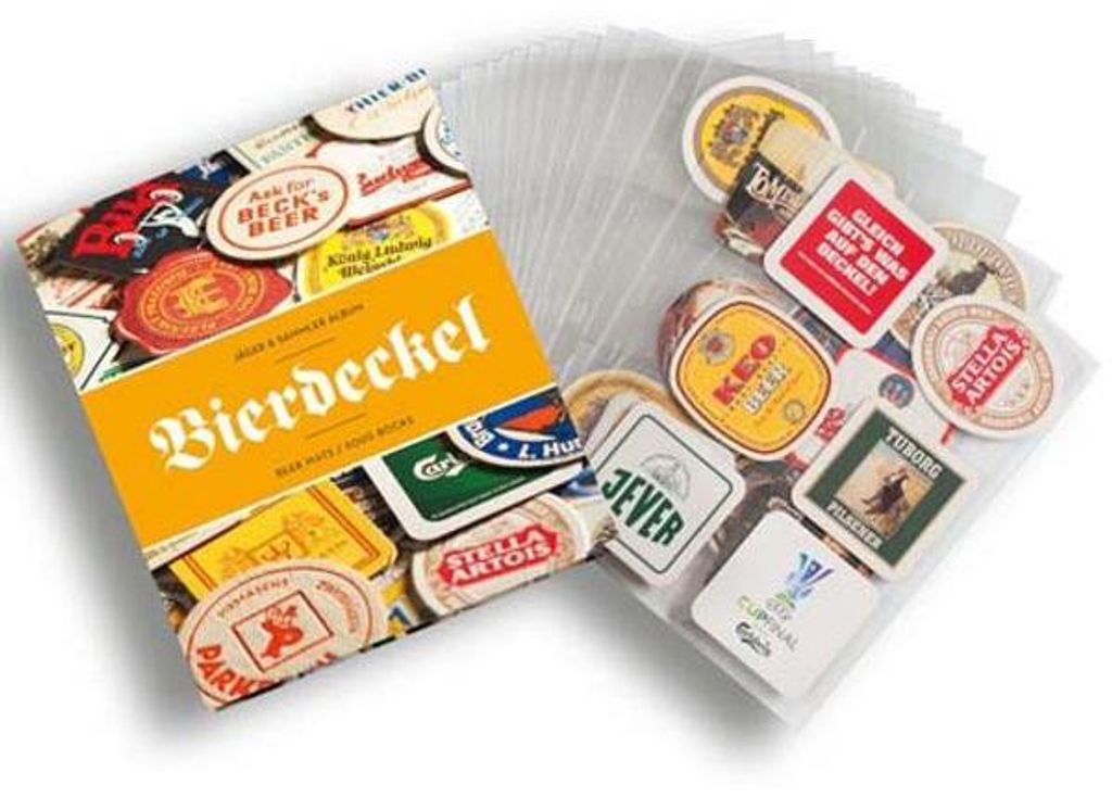 Bierdeckelalbum inkl. 15 Hüllen á 6 Taschen Produktbild 