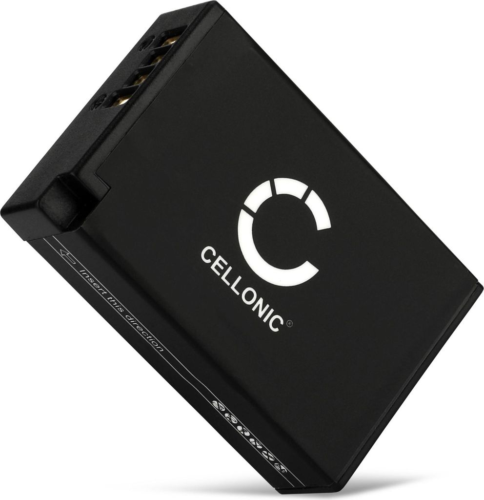 CELLONIC 1x Akku für Kamera Kompatibel mit Canon EOS R8, EOS 750D, EOS 200D, LP-E17 - (950mAh, 7.4V)