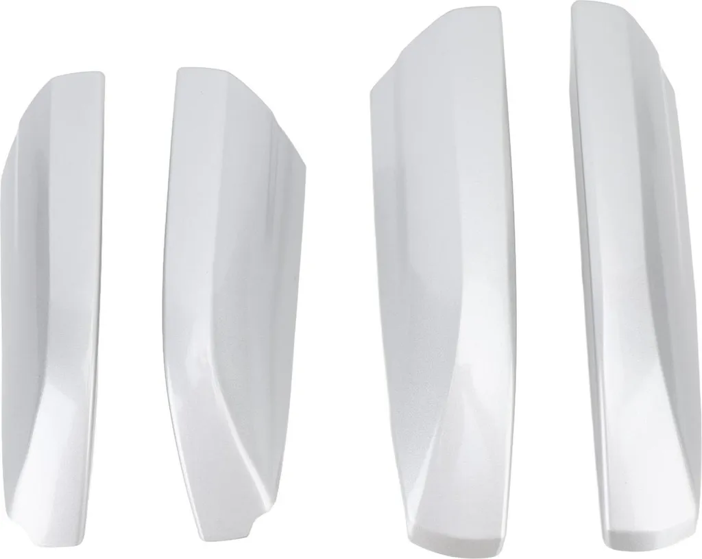 Lot de 4 Embouts de Rail de Toit Argentés pour Toyota Highlander SUV