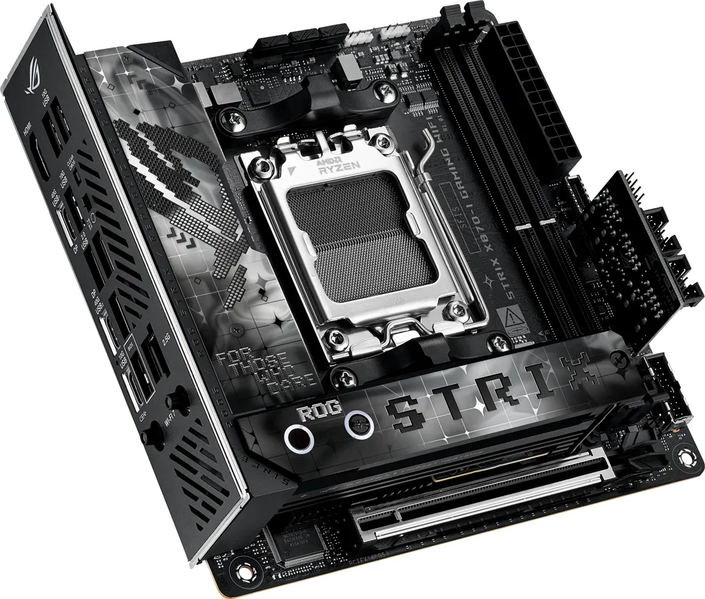 ASUS ROG STRIX X870-I Carte Mère AM5 Idéale pour PC Gaming Compact