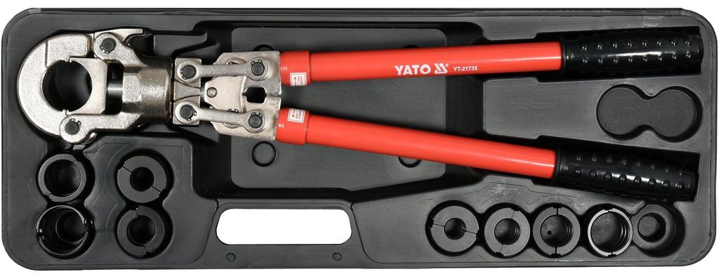 Yato YT-21735, Rot, Stahl, 360°, 9 Stück(e), 570 mm Produktbild 