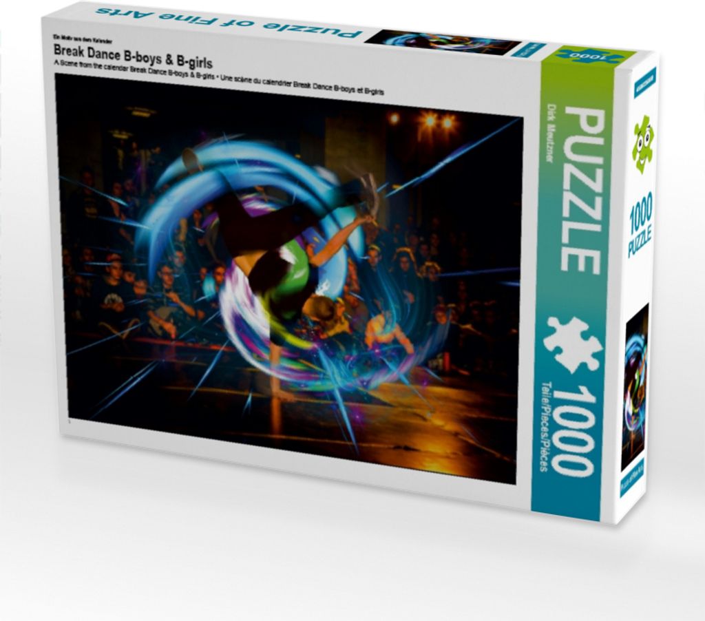 Calvendo Ein Motiv aus dem Kalender Break Dance B-boys & B-girls 1000 Teile Puzzle quer 640x480mm, Meutzner Dirk; 7312613