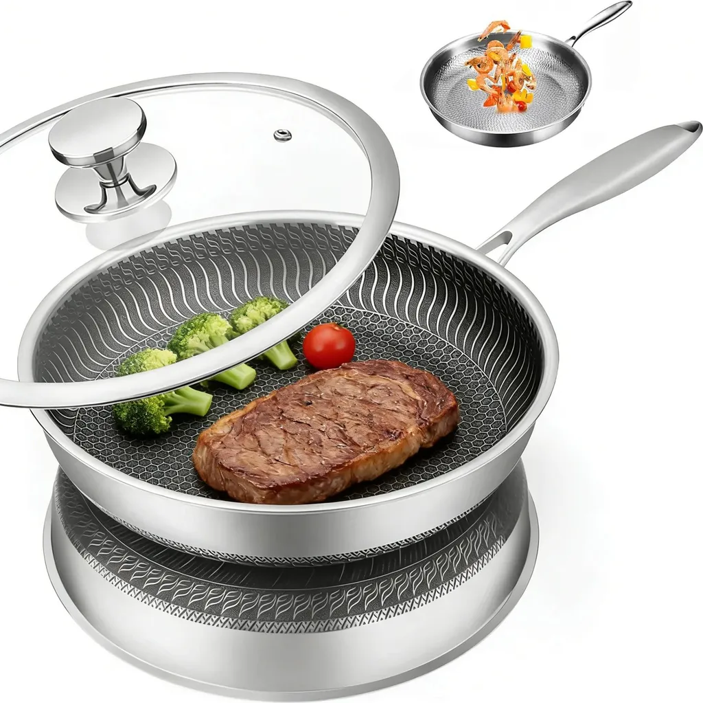 Offerta Padella Titanio 26cm Rosso - La Migliore Antiaderente Naturale