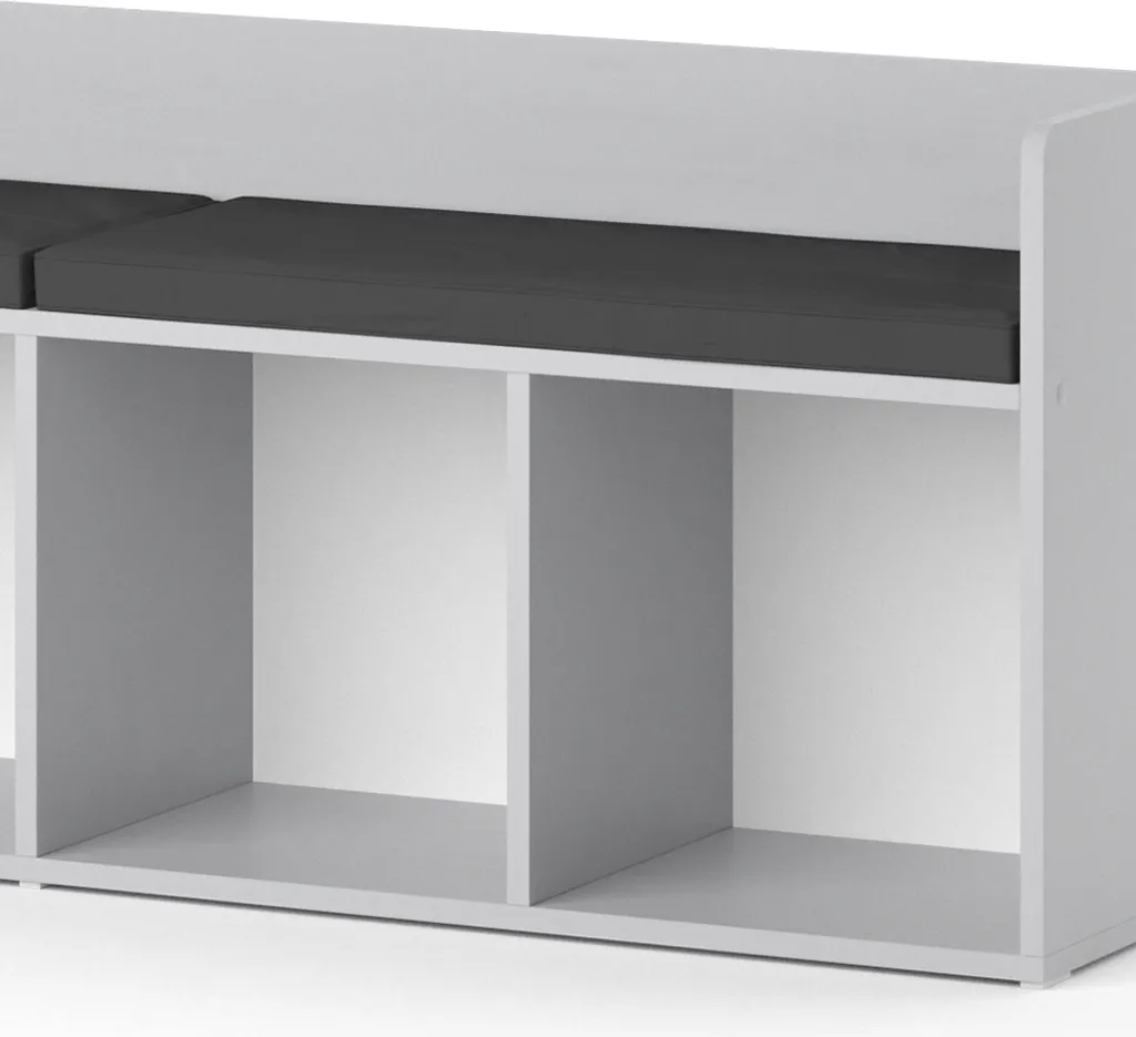 Bibliothèque enfant à 4 compartiments Vicco Luigi Gris clair 142cm
