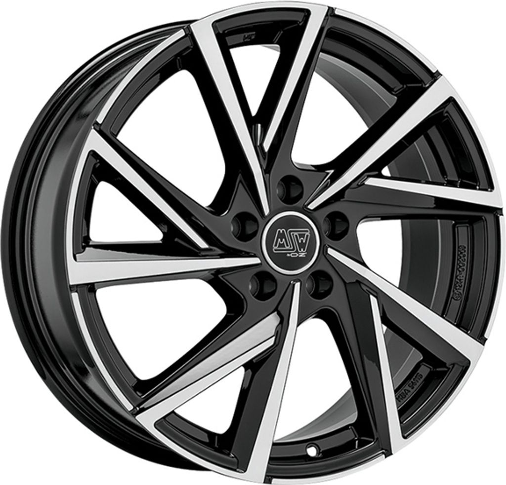 Alufelge Msw Msw 80-5 8X18 5X114.3 Et 40 Gloss Black Full Polished