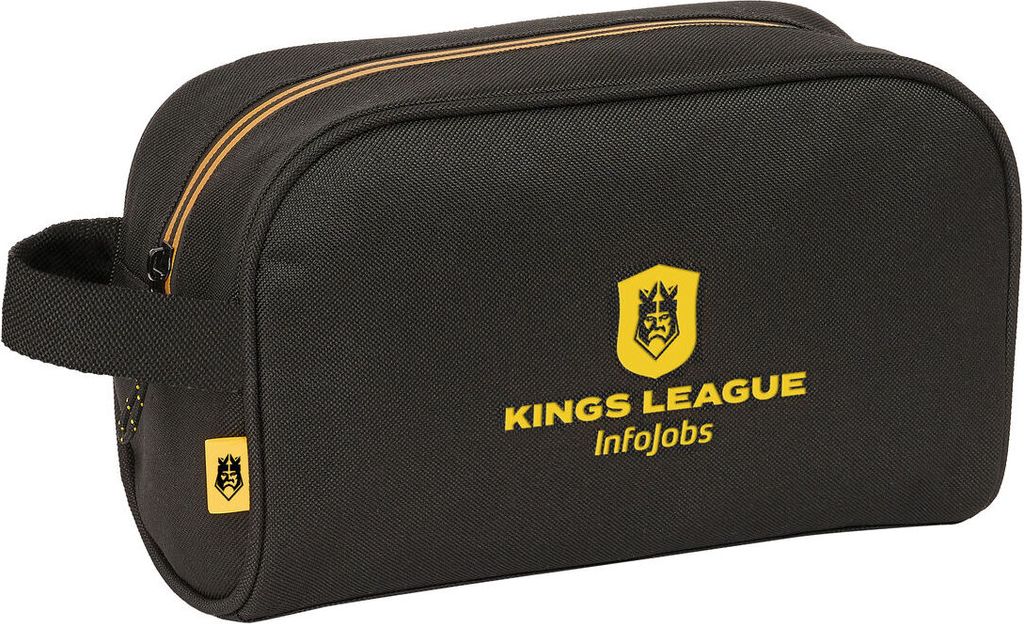 Kings League Schwarzer Reiserucksack 24 x 15 x 10 cm