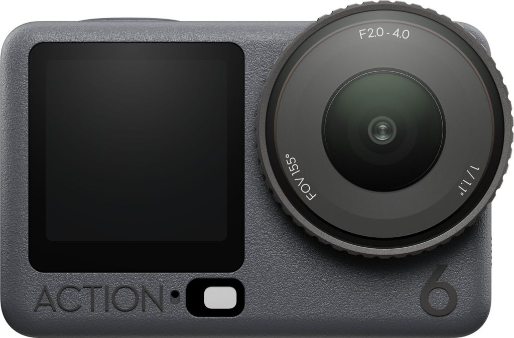 Actionkamera – – Osmo Action 6 Adventure Combo – 1/1,1"-Sensor – 4 Stunden Akkulaufzeit – 50 GB Speicher – Wasserdicht – Zubehör ink...