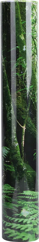 Poster Foresta Pluviale 122x46 cm per Terrario e Acquario in PVC Adesivo - 5