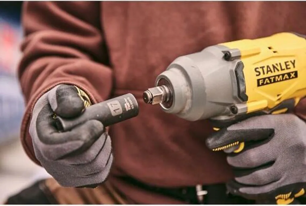 Clé à Chocs Stanley V20 Idéale pour Changement de Roues et Chantier - 14