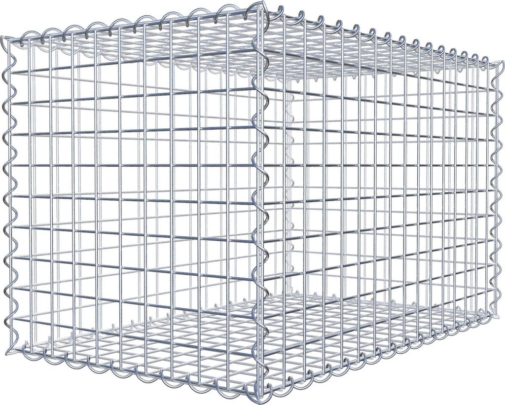 Gabbione 80 cm x 50 cm x 50 cm (L x H x P), maglia 5 cm x 5 Immagine del prodotto 