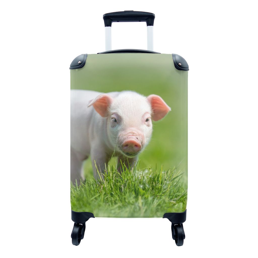 MuchoWow® Koffer Handgepäck Trolley Rollkoffer Kleine Produktbild 