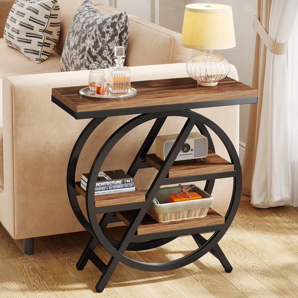 Tribesigns 3-Etagen Beistelltisch, Holz Sofa Beistelltisch Produktbild 2