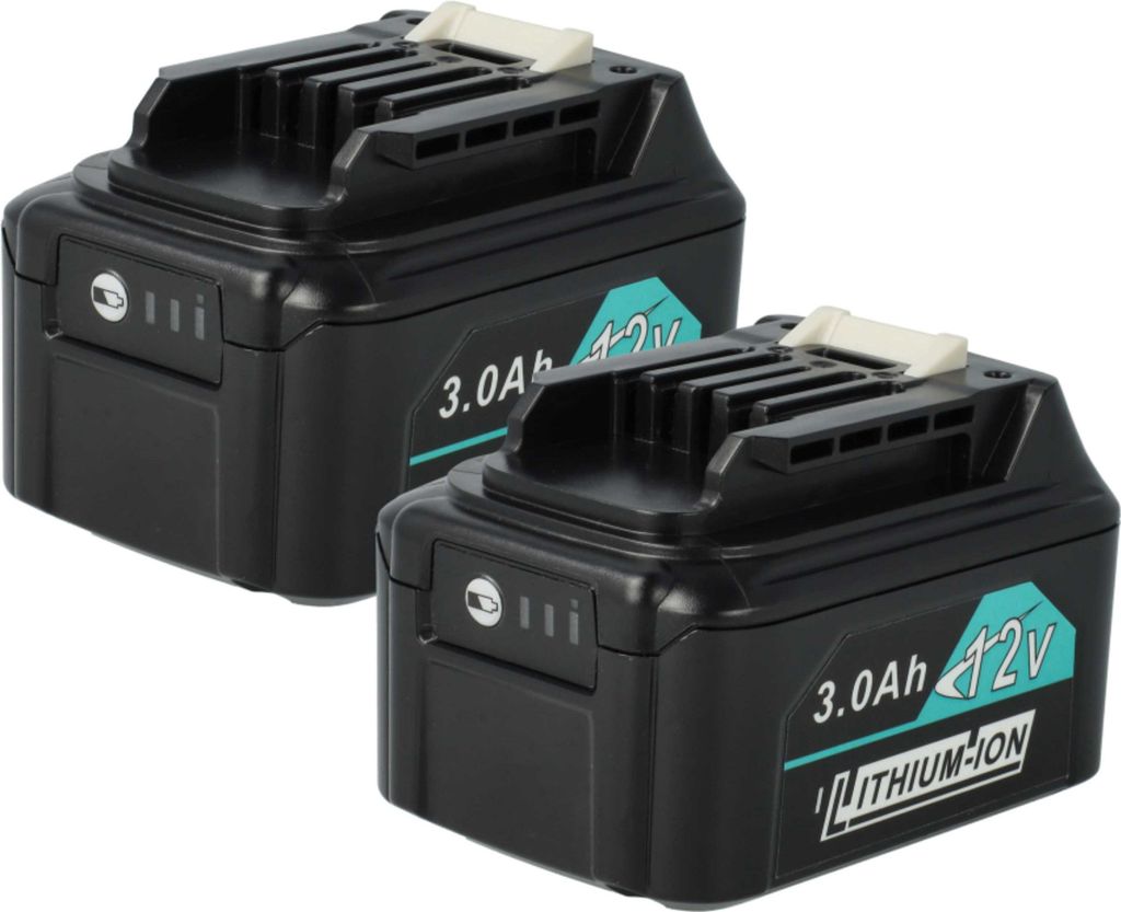 vhbw 2x Akku Ersatz für Makita BL1021, BL1021B, BL1016, Produktbild 