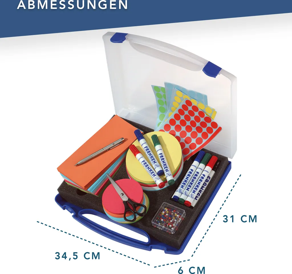 Mallette modération FRANKEN MINI 1100 pcs pour ateliers et formations - 9