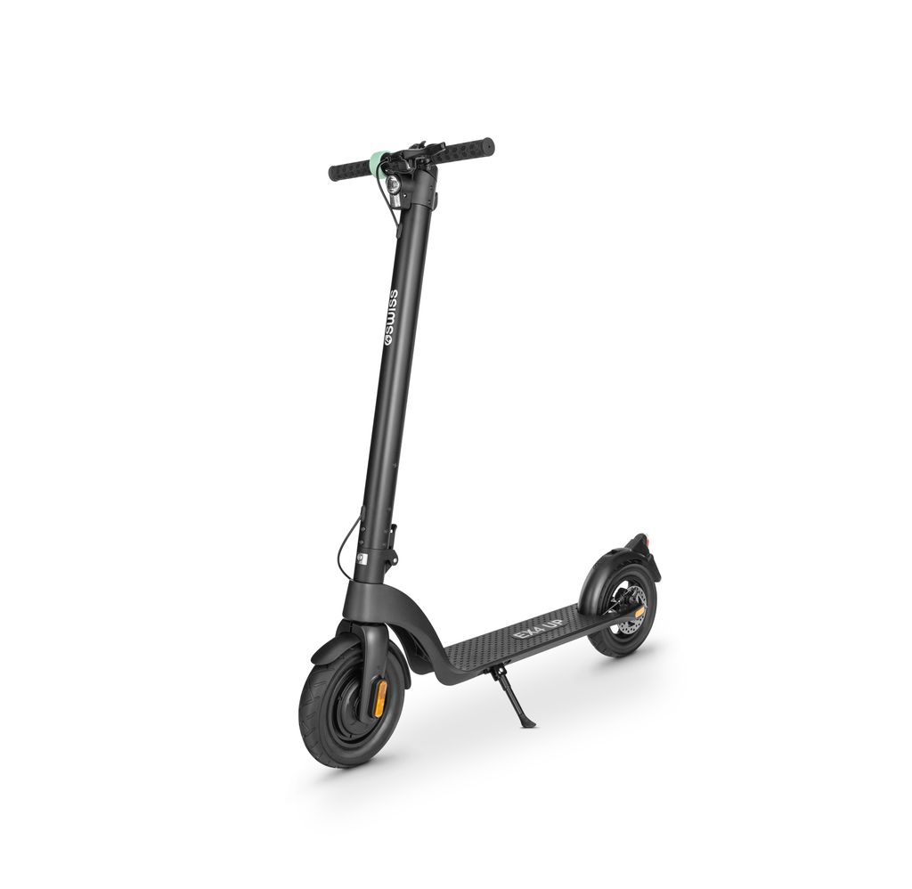 4Swiss EX4 UP – Kompakte Elektrische Kickboard, 10-Zoll-Räder, 700W, 3 Geschwindigkeitsmodi, Höhenverstellbares Deck, Bis 20 km Reichweite, Mit...