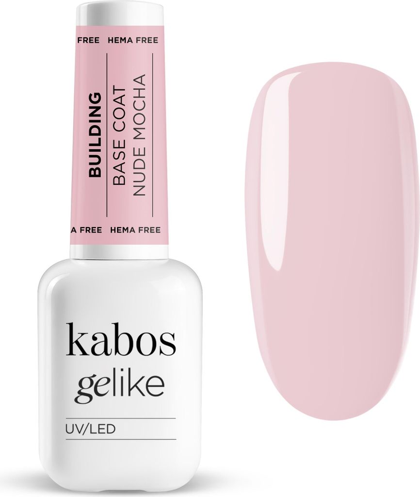 Kabos Gelike Building Base Coat Nude Mocha 10ml