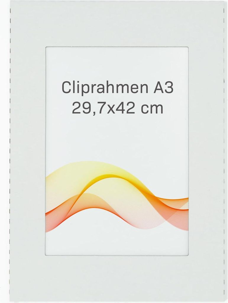 RAWWEST.BIS Rahmenloser Bilderrahmen A3 29,7x42 cm Produktbild 