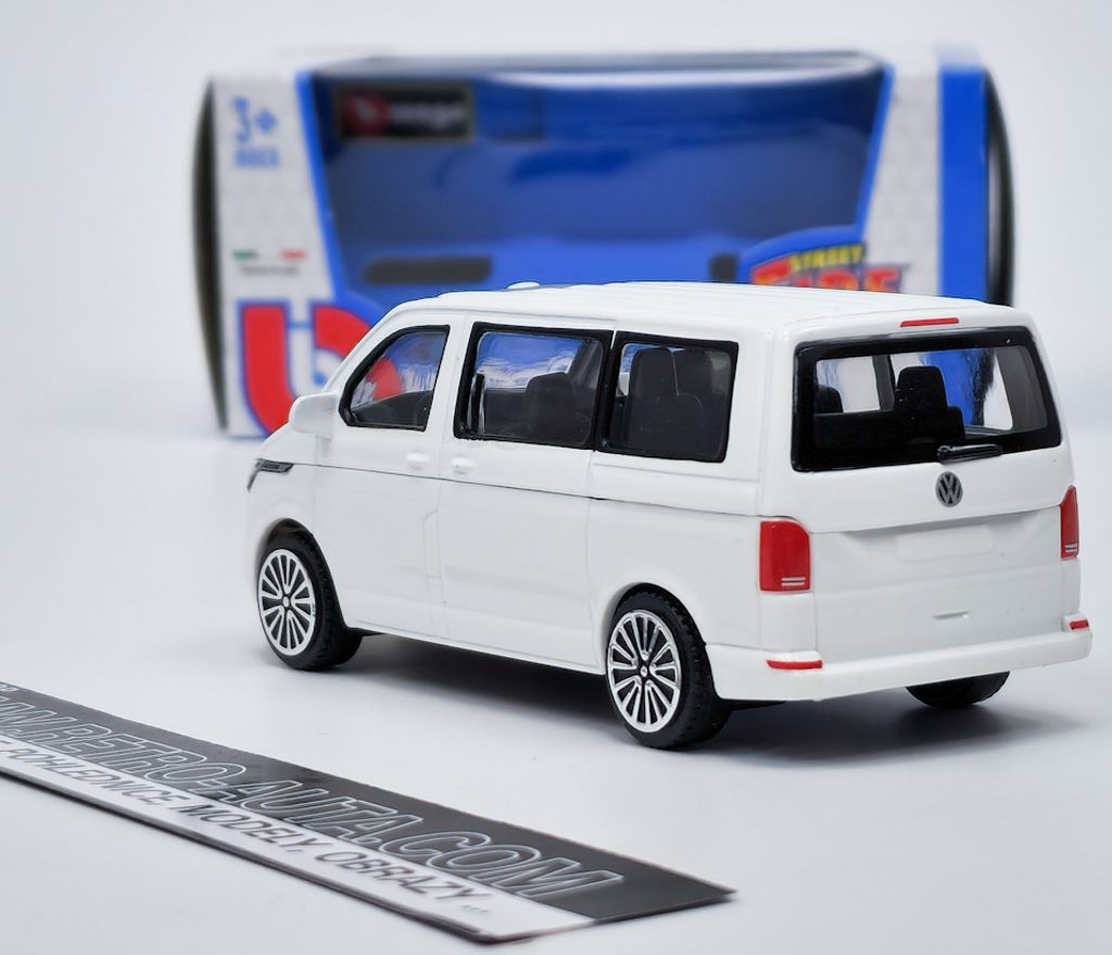 Bburago Volkswagen T6.1 Transporter weiss 2020 - Limited Produktbild 5