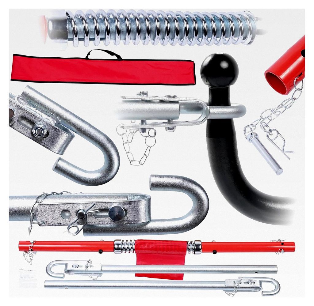 Abschleppstange mit Tasche 1,8 m bis 3 t Abschleppsystem Pannenhilfe