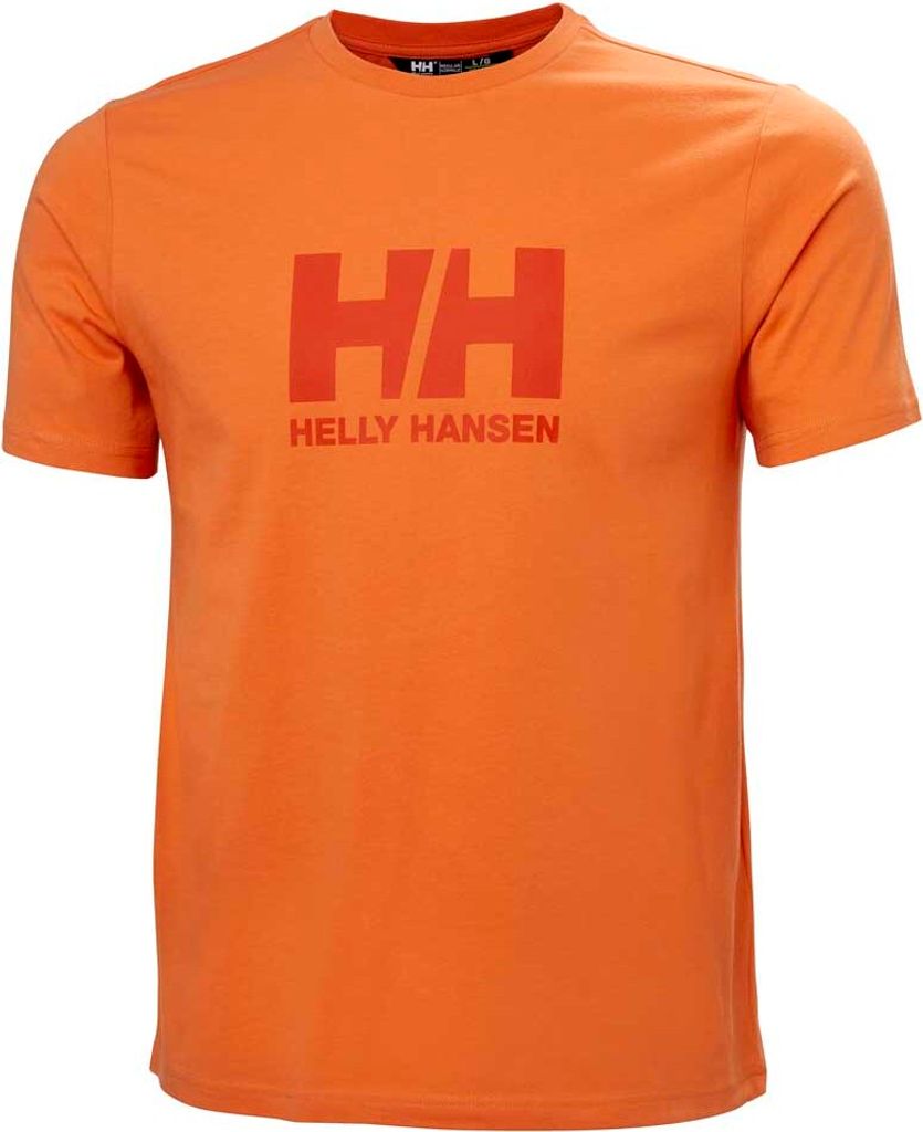 Helly Hansen Logo 3.0 Kurzarm-t-shirt Orange S Mann Orange S