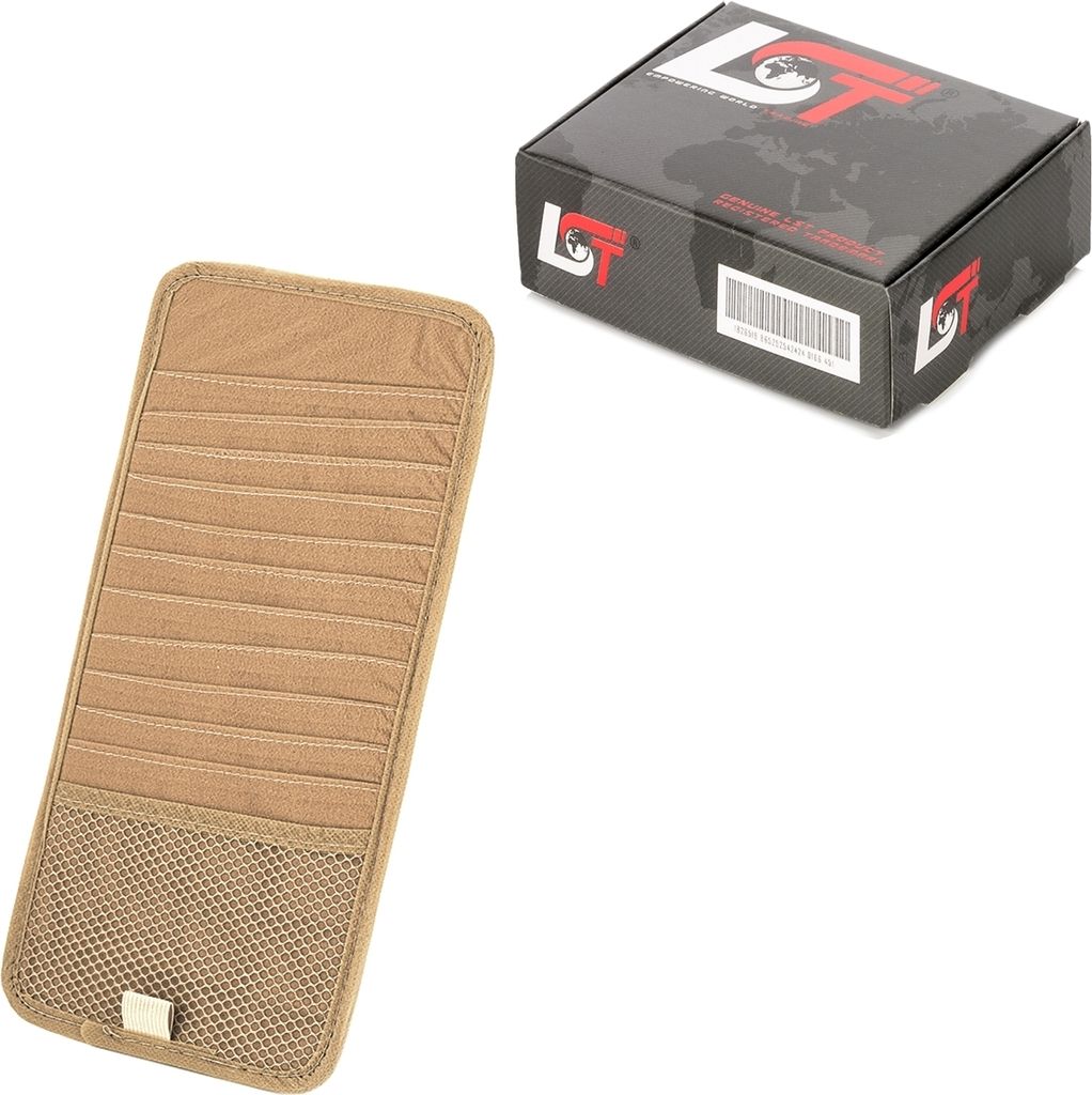 Sonnenblende CD-Hülle Tasche 12er beige für JAGUAR für MERCEDES-BENZ für MAYBACH