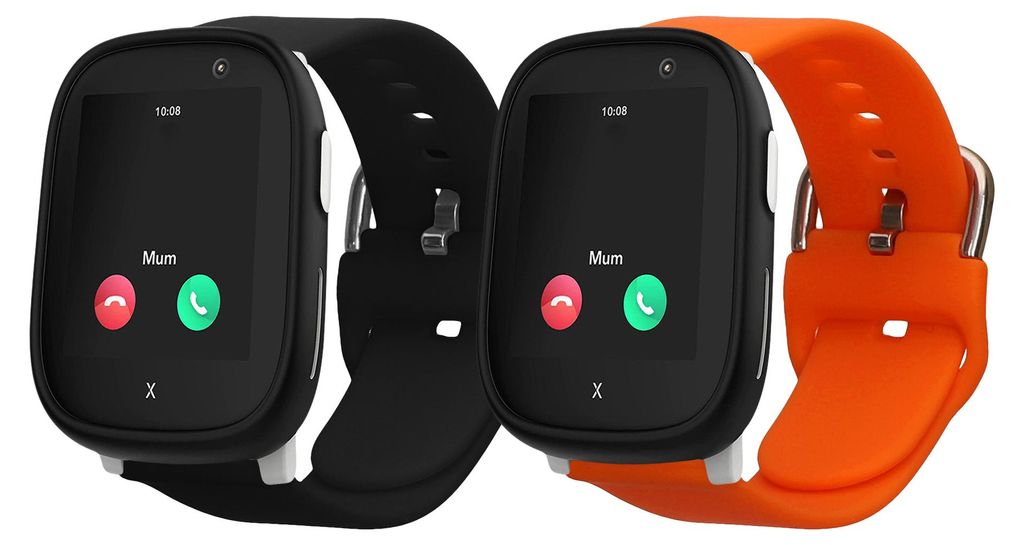 kwmobile Armband S kompatibel mit Xplora X6 Play - 2x Fitnesstracker Sportarmband aus TPU und Silikon