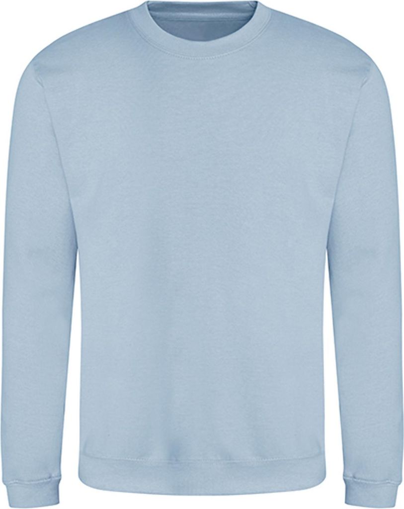 Just Hoods JH030 | Herren Sweatshirt +WRAP - Farbe: Sky Blue - Größe: XL