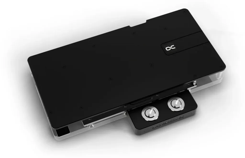 Waterblock transparent Alphacool Core RX 9070 XT Nitro+ avec finitions - 4