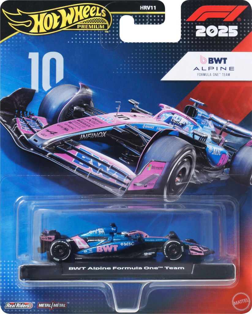 Hot Wheels Premium BWT Alpine Formula One Team (#10) Produktbild 