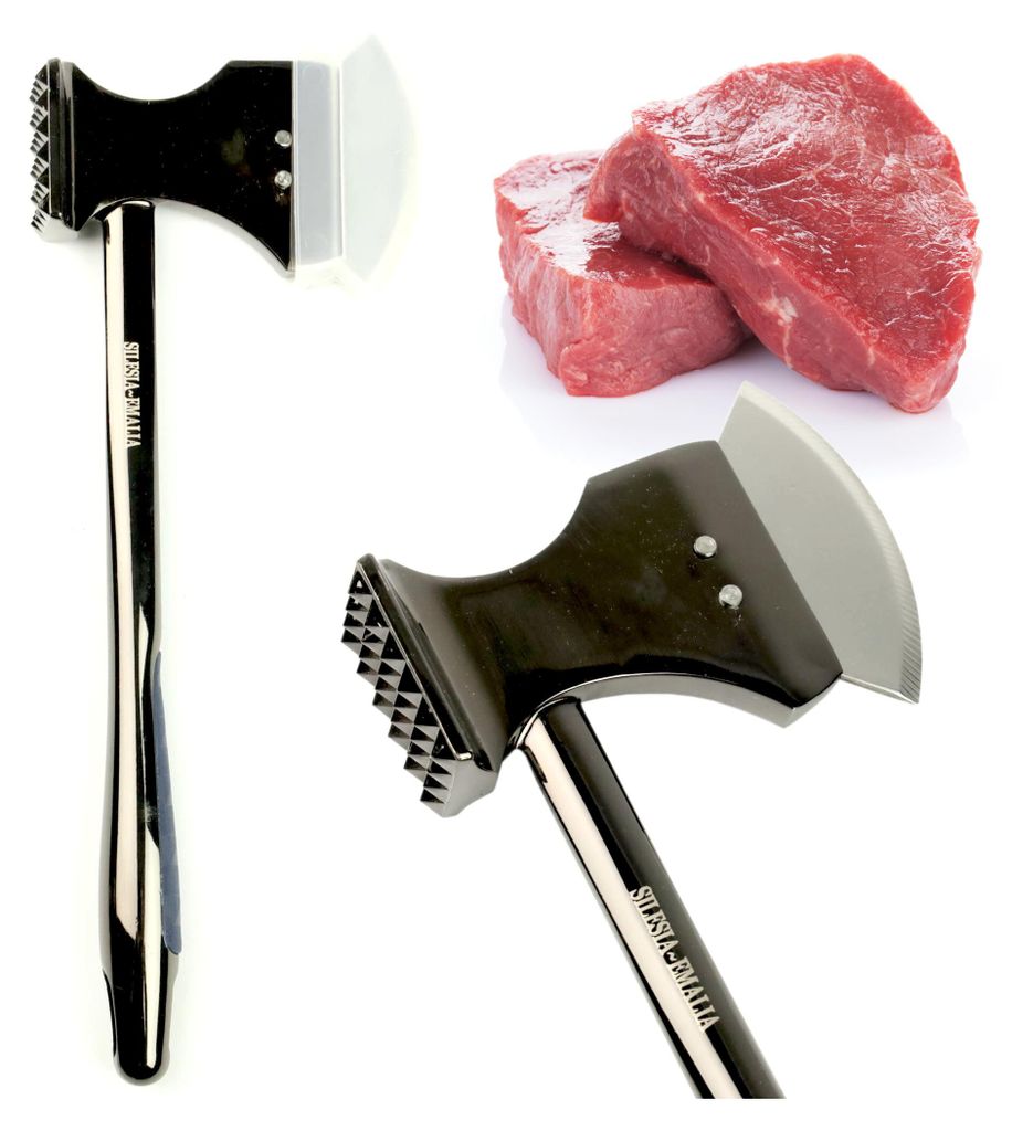 Obojstranný zmäkčovač mäsa, kladivo na mäso, zmäkčovač Obrázok produktu 