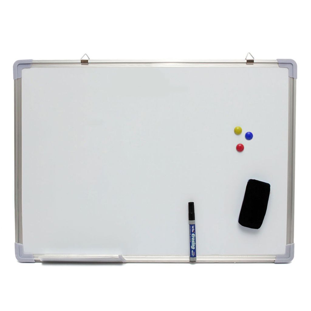 60x45 cm Whiteboard Memoboard Magnettafel Wandtafel Tafel Magnet Stift 3 Marker 