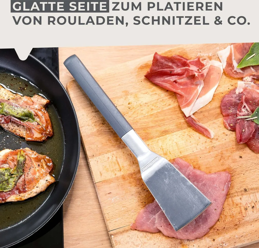 Batticarne Alluminio Fackelmann Statement: Liscio e Ruvido 27cm - 4