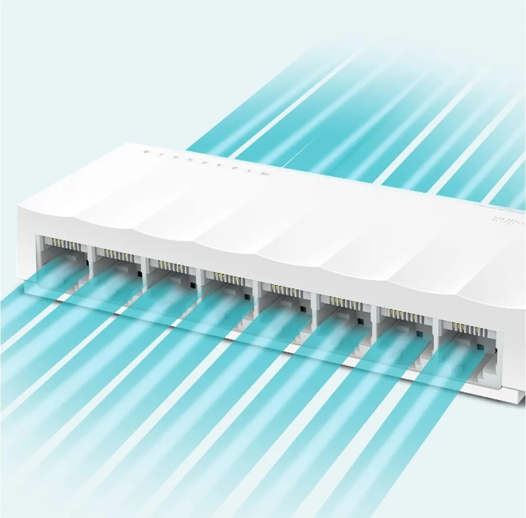 Switch Ethernet 8 Porte TP-Link LS1008 | Soluzione Rete Casa e Ufficio - 5