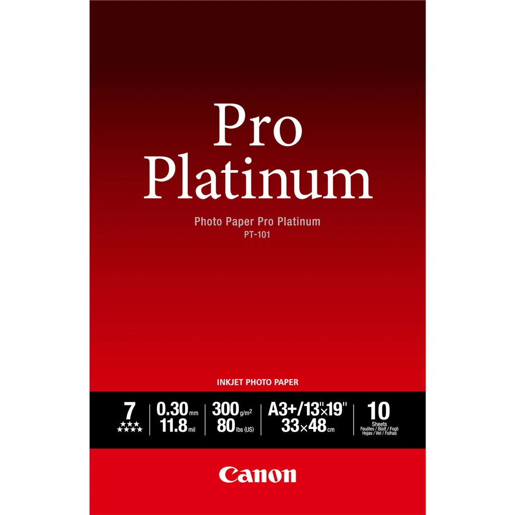 Dites Adieu aux Reflets : Papier Photo Canon 2768B018 A3+ Mat Pro