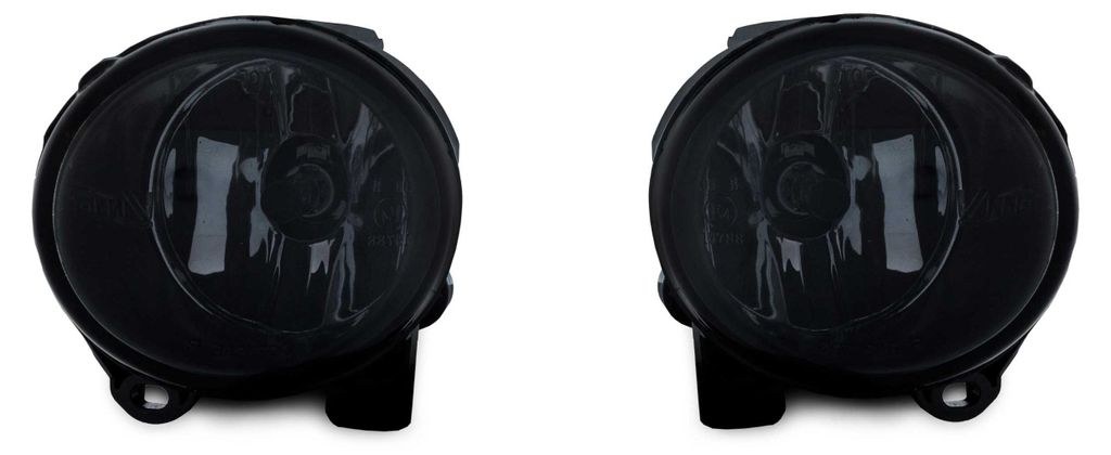 2x Nebelscheinwerfer Schwarz Smoke H11 Birnen L + R für BMW 5er F10 / F11 / F07 – Produktansicht