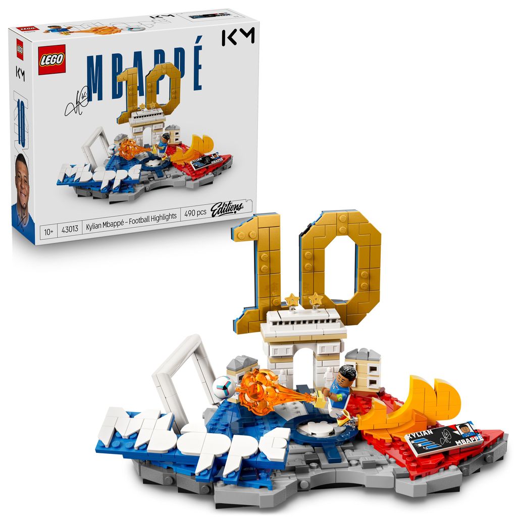 LEGO Editions Kylian Mbappé – Fußball-Highlights Spielzeug Produktbild 