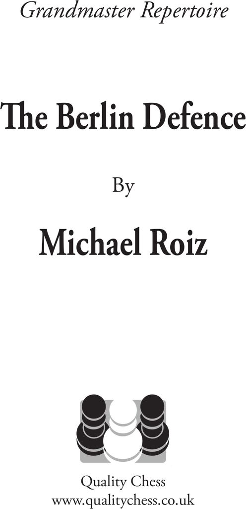 Die Berliner Verteidigung von Michael Roiz (gebundene Ausgabe)