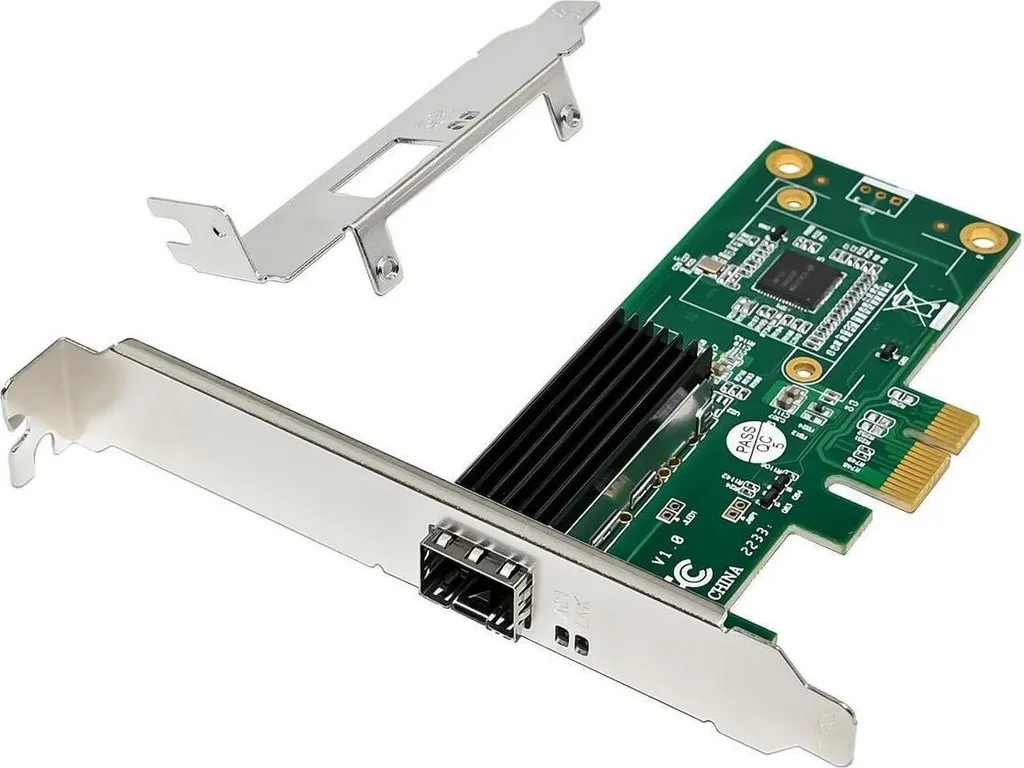MicroConnect I210-F1 Carte PCIe 1GbE SFP - Adaptateur Réseau Fibre 1000Mbps