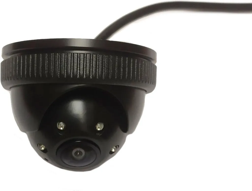 Caméra de surveillance dôme Full HD 1080p avec lentille panoramique
