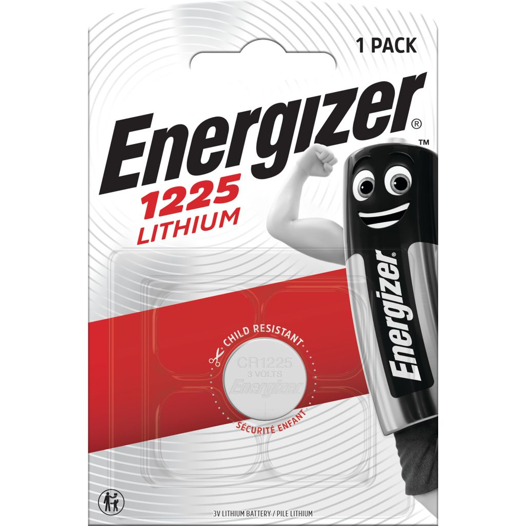 Energizer Lithium BR1225 BP1 48mAh 3V1pcs Pile bouton Image du produit 