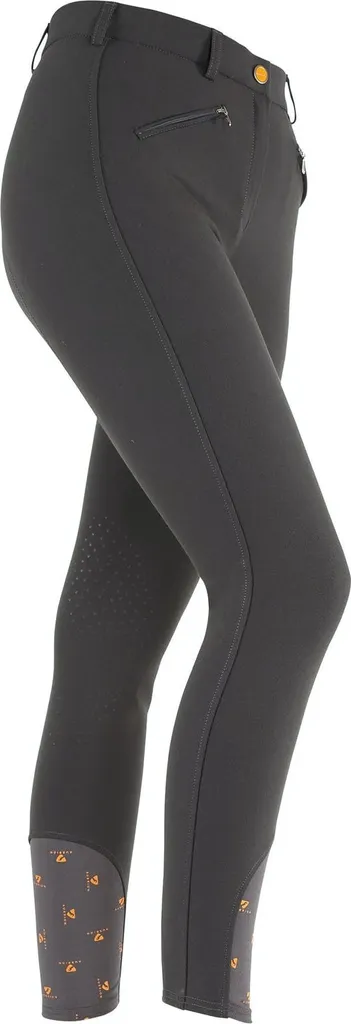 Pantalon d'Équitation Femme Aubrion Thompson Gris ER816 Confort 40EU