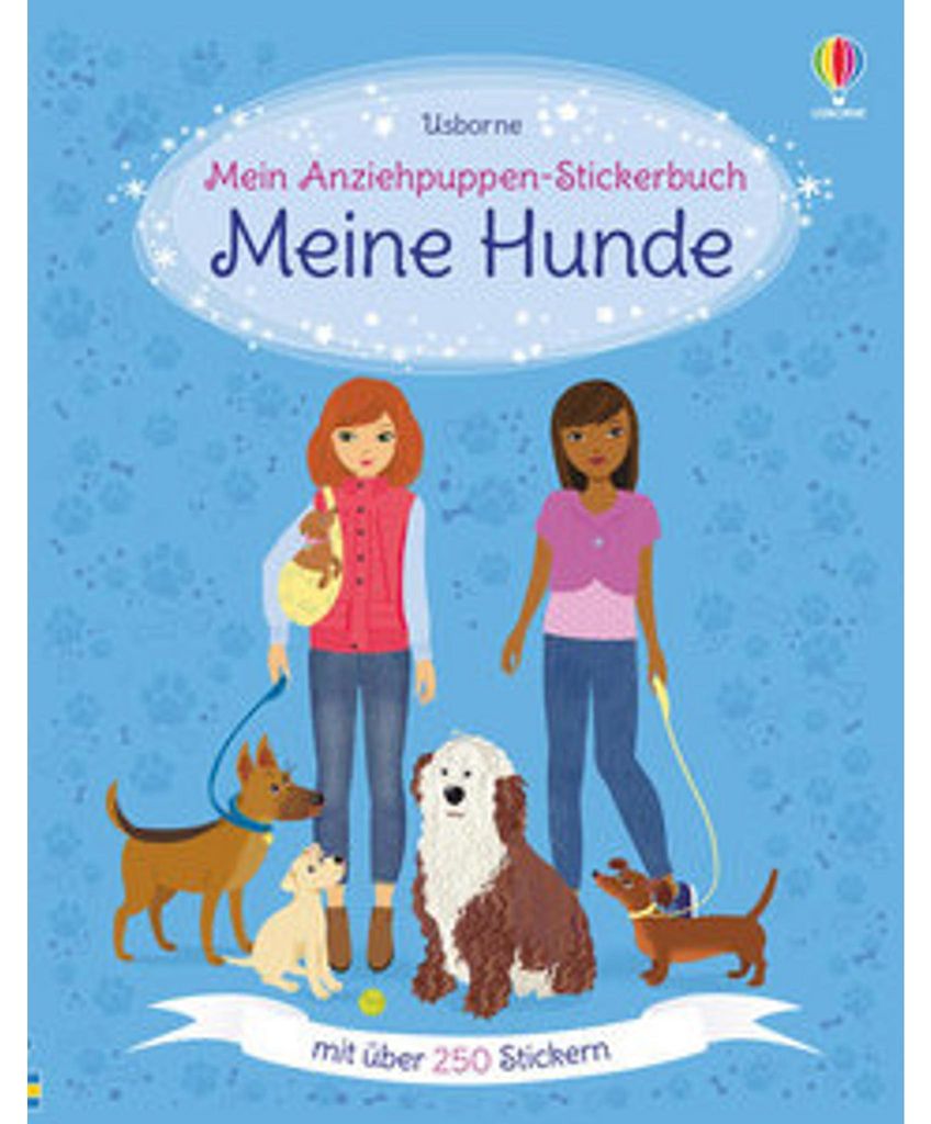 Mein Anziehpuppen-Stickerbuch: Meine Hunde Obrázek produktu 