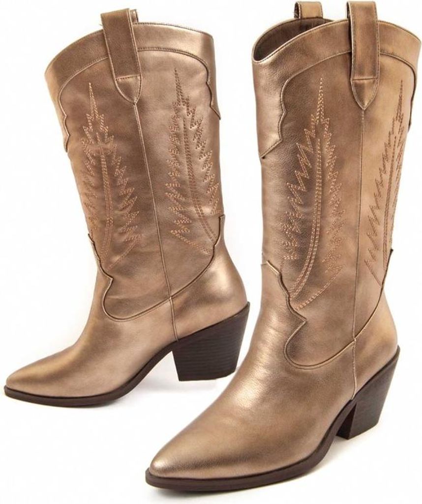 Montevita Absatzstiefel Tejan2 Golden