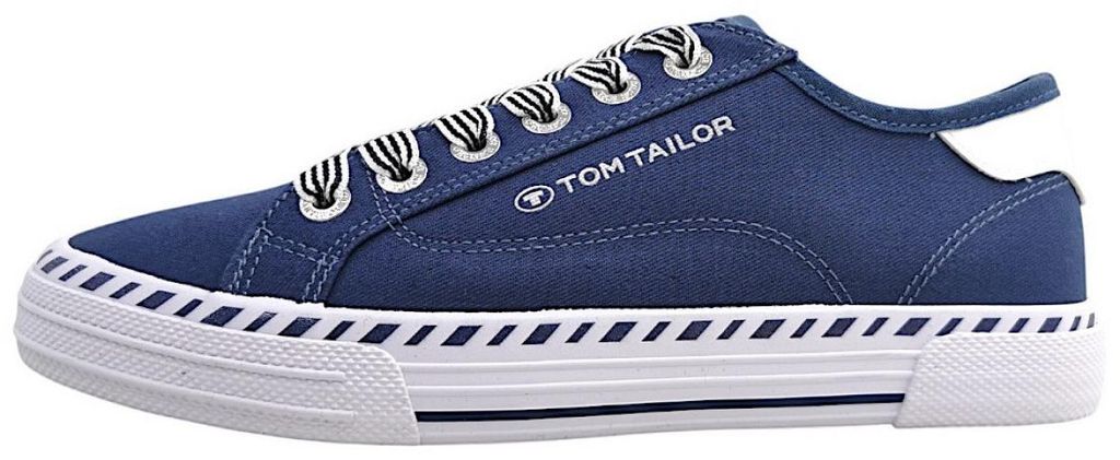 Tom Tailor  Damenschuhe Schnürschuhe Blau Freizeit Productafbeelding 